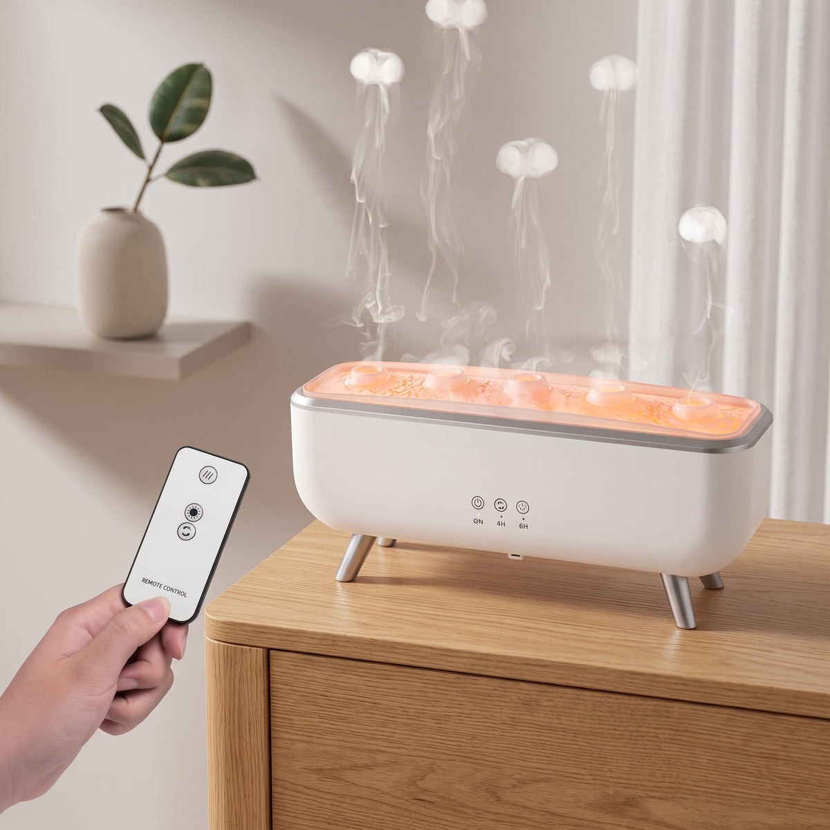 Jellymist Nozzle Aroma Diffuser Glow Humidifier