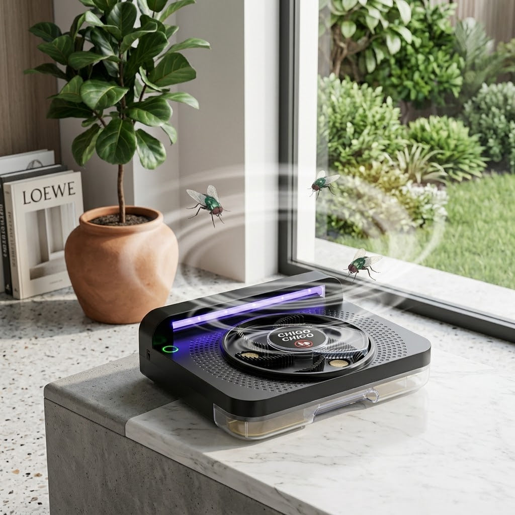Buzz Off Automatic Rotary Fly Catcher