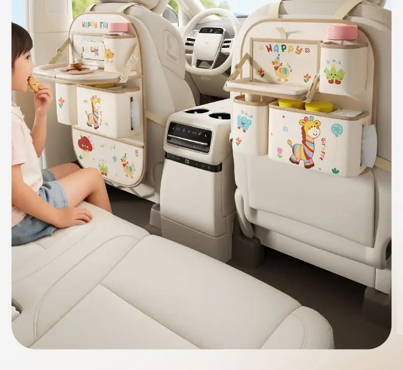 Roadtrip Foldable Car Seat Organizer Tray