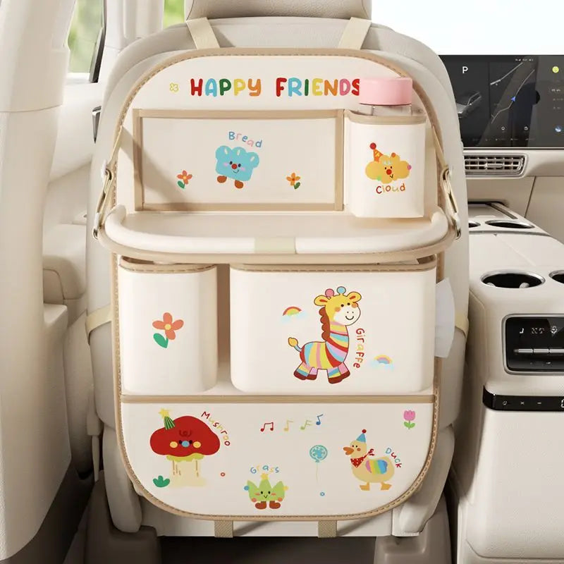Roadtrip Foldable Car Seat Organizer Tray