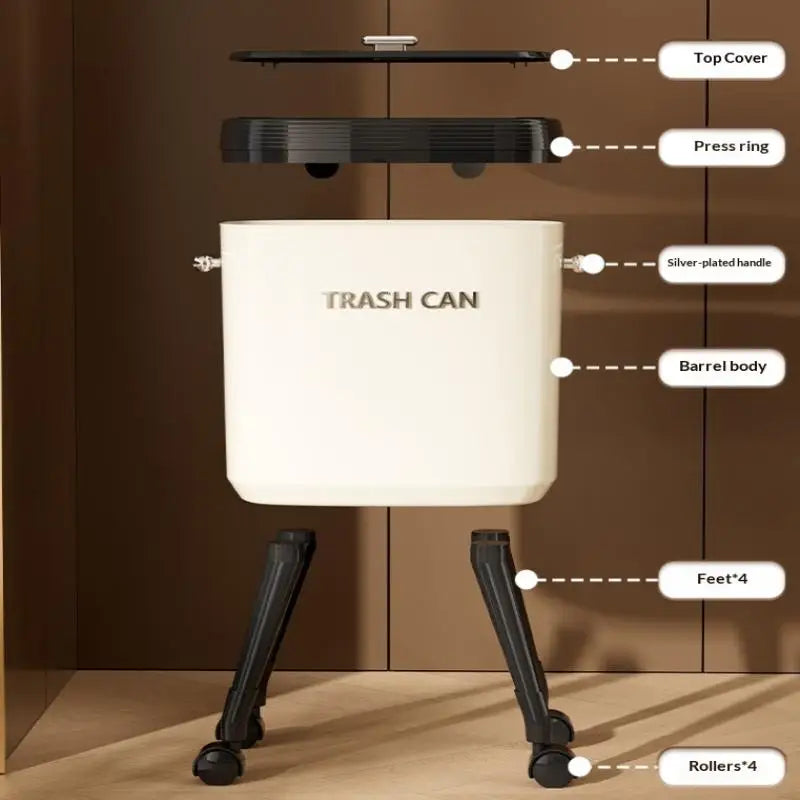 Easytoss Multifunctional Kitchen Trash Can
