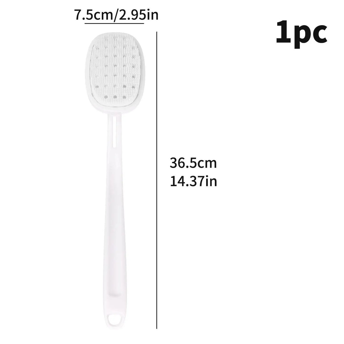 Squeeze Clean Silicone Shower Scrub Brush
