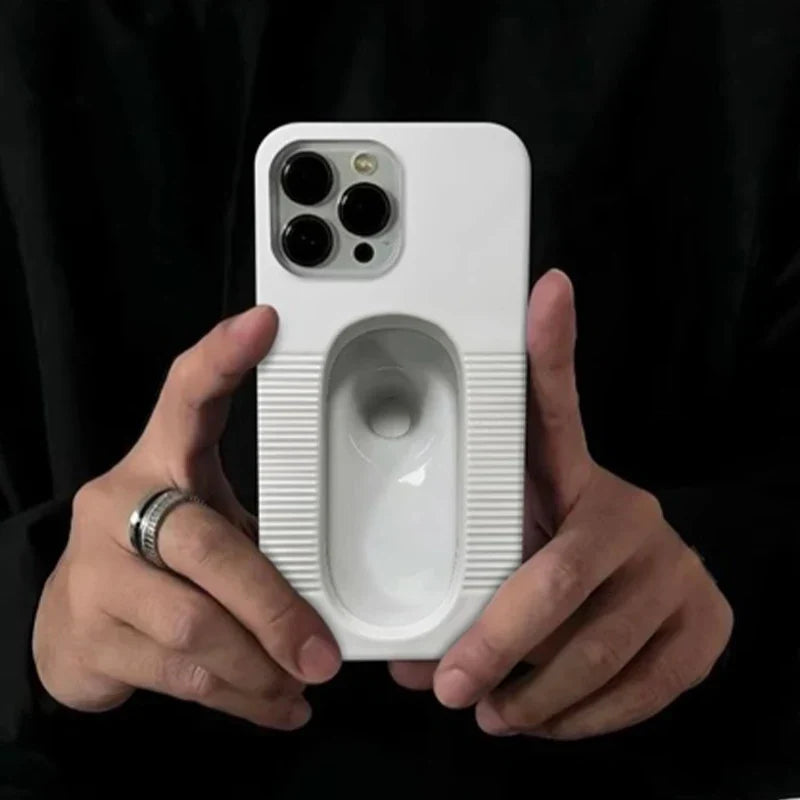 Bathroom Break Funny Toilet-Style Phone Cover