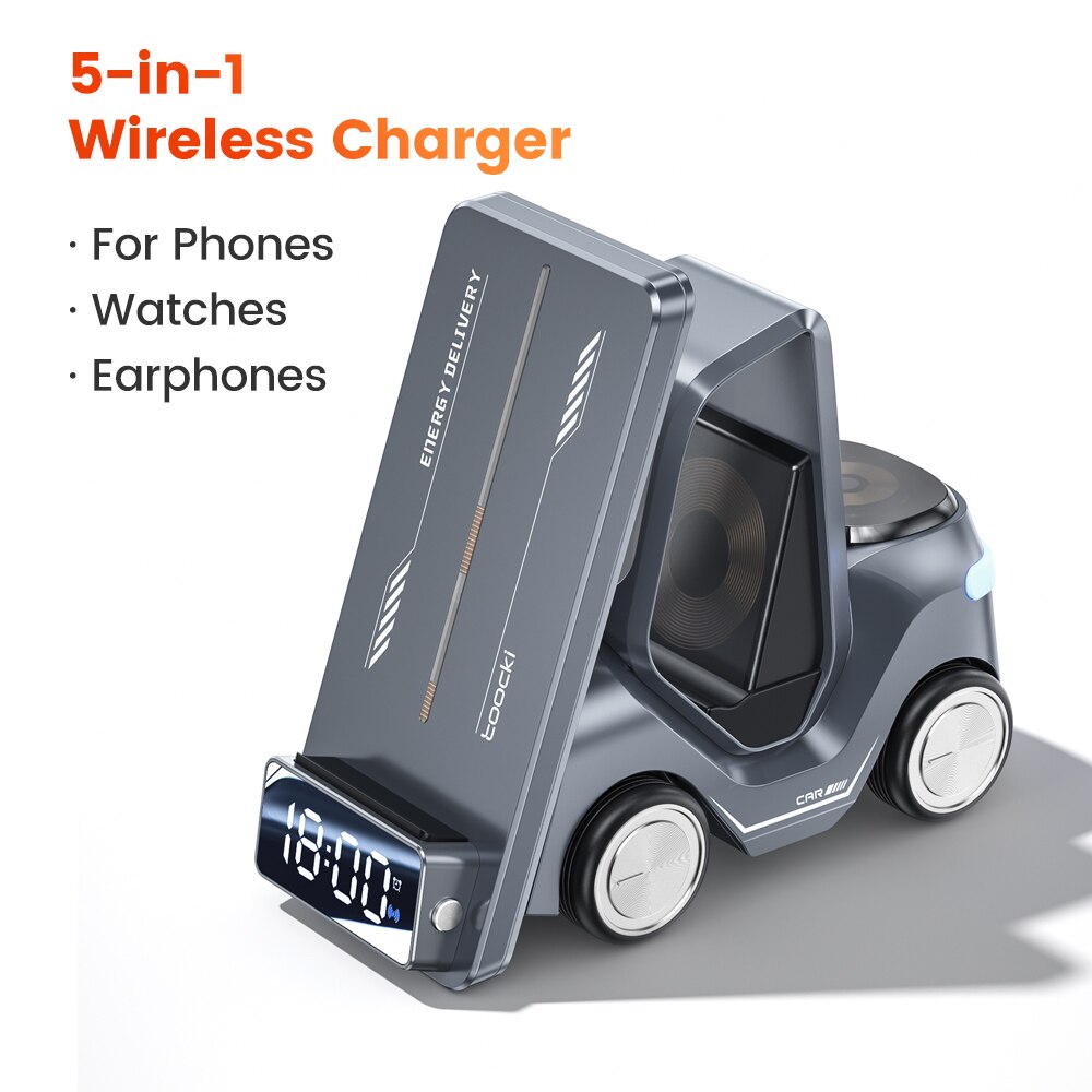 5in1 Multi-Device Forklift Wireless Charging Station - Image 6