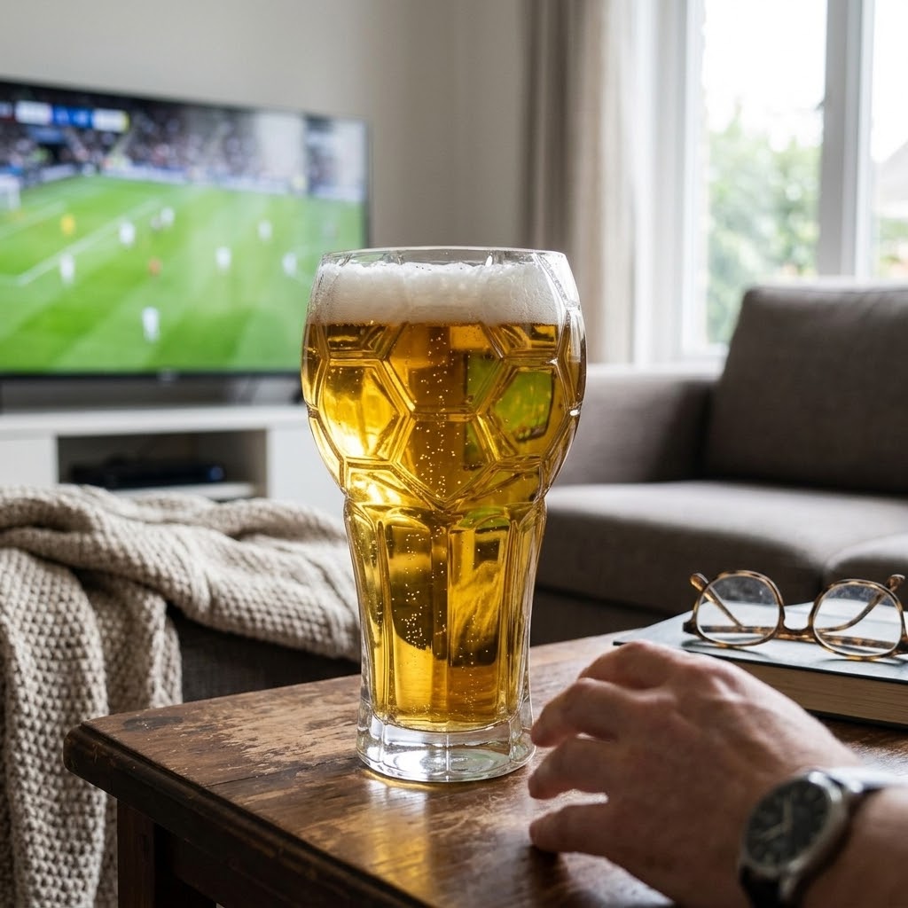 Stadium Sip Football Beer Pint Glass