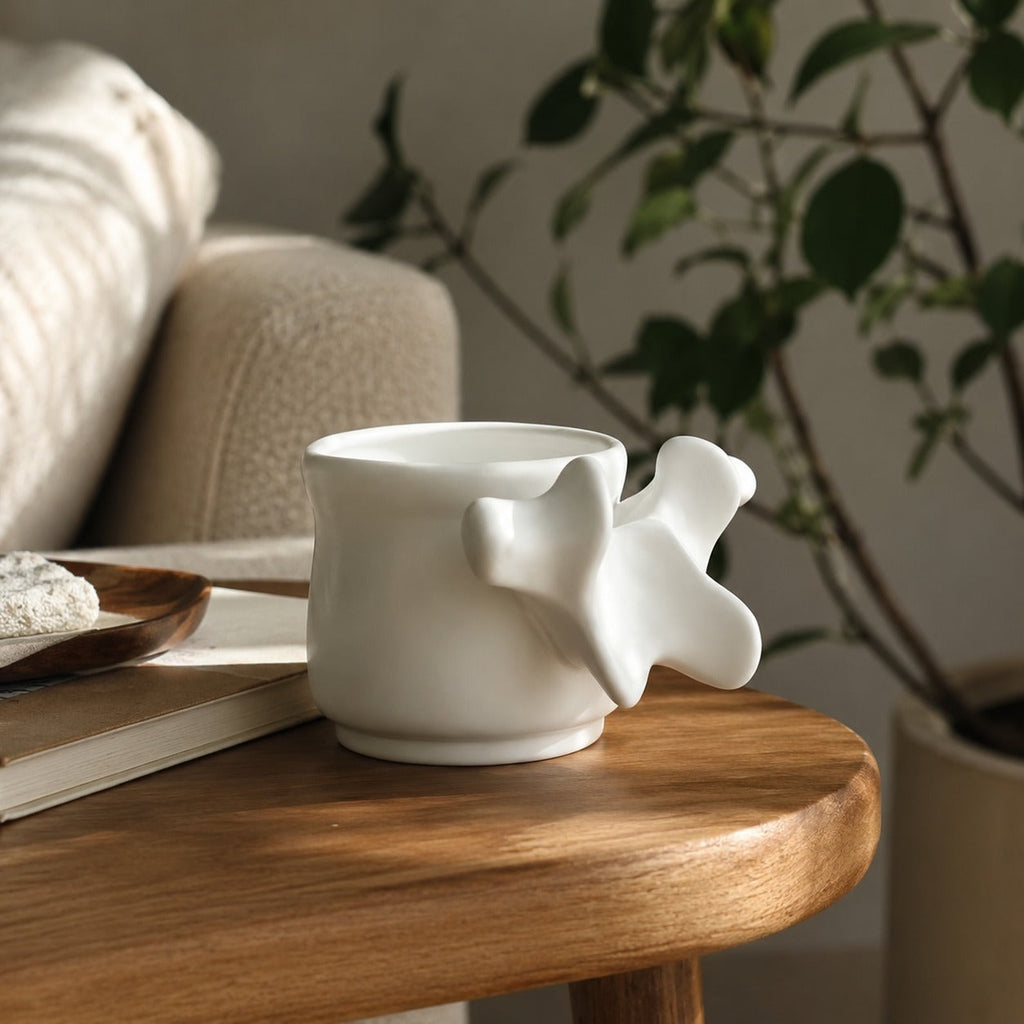 Backbone Human Spine-Shape Ceramic Coffee Mug